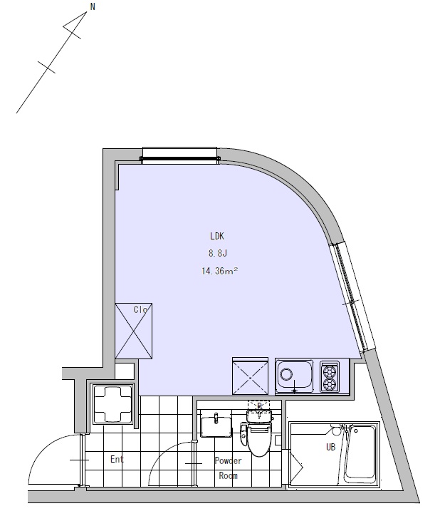 拡大間取り図