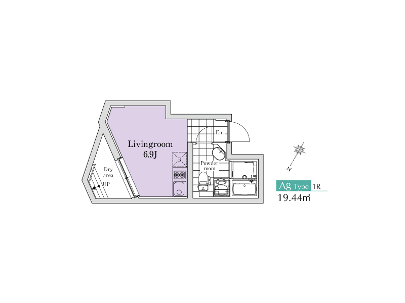 拡大間取り図