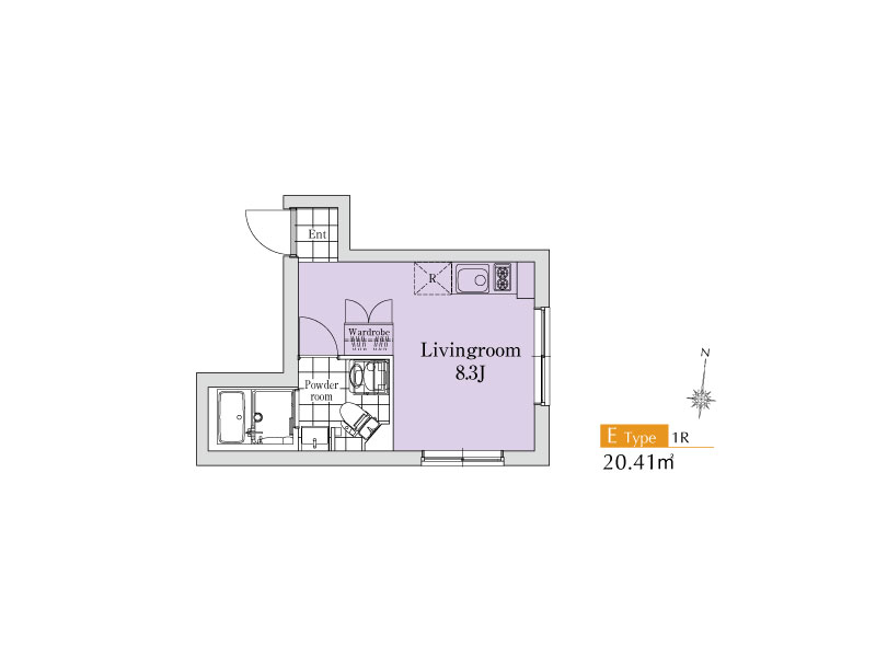 拡大間取り図
