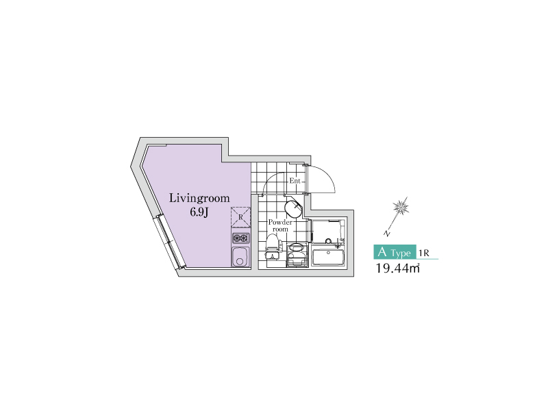 拡大間取り図