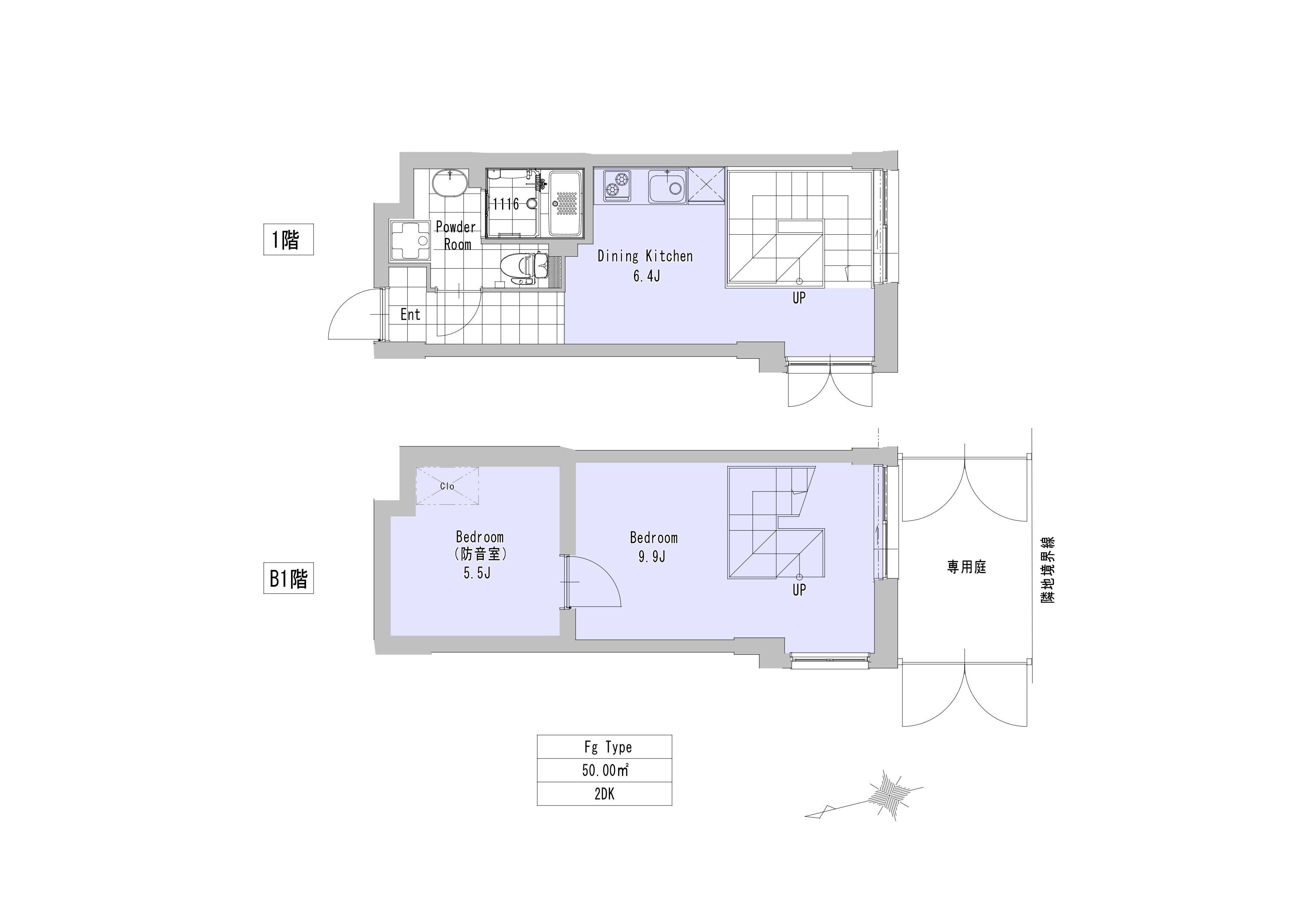 拡大間取り図