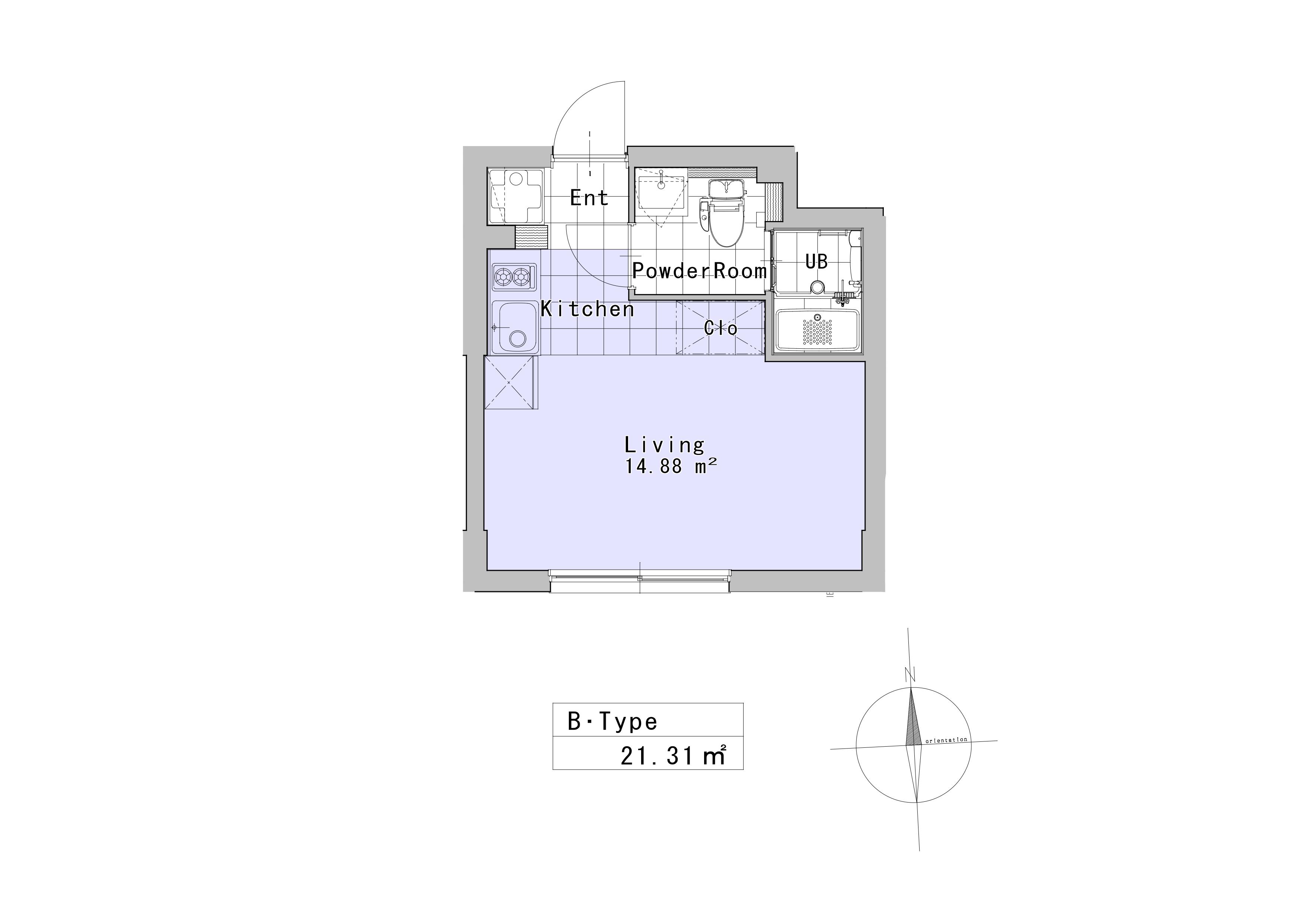 拡大間取り図
